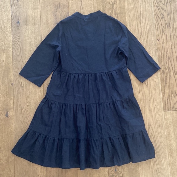 Celtic & Co. Linen Knee Length Swing Dress - Picture 12 of 12